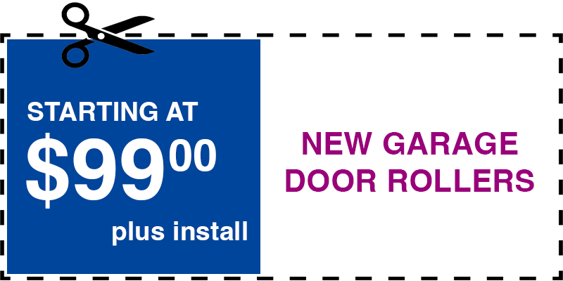 99 new garage door rollers Douglaston